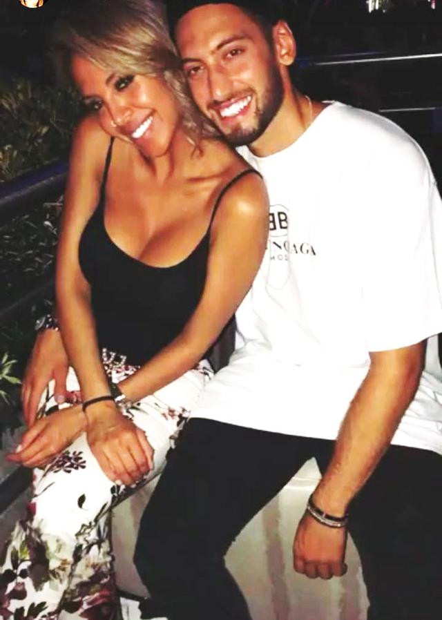 Hakan Çalhanoğlu'nun Milano’da yabancı bir güzelle fotoğrafı ortaya çıktı - Resim: 1