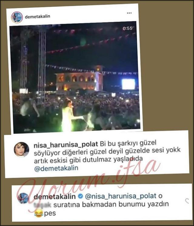 Demet Akalın'dan takipçisine küfürlü tepki! - Resim: 1