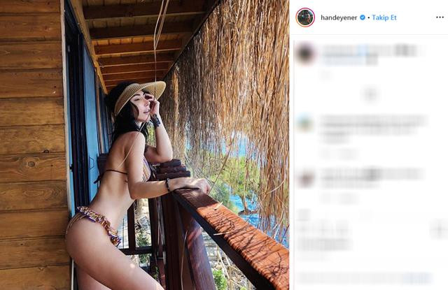 Bikinili Hande Yener'e beğeni yağdı! - Resim: 1