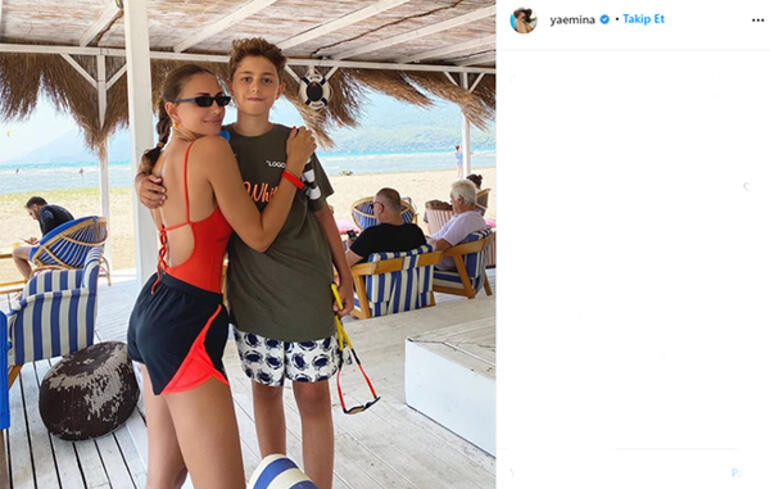 Emina Jahovic'ten oğluna anne tavsiyesi - Resim: 1