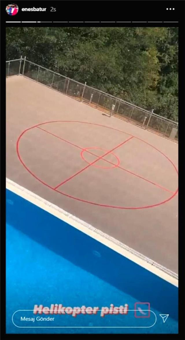 YouTuber Enes Batur, yeni evine helikopter pisti yaptırdı - Resim: 1
