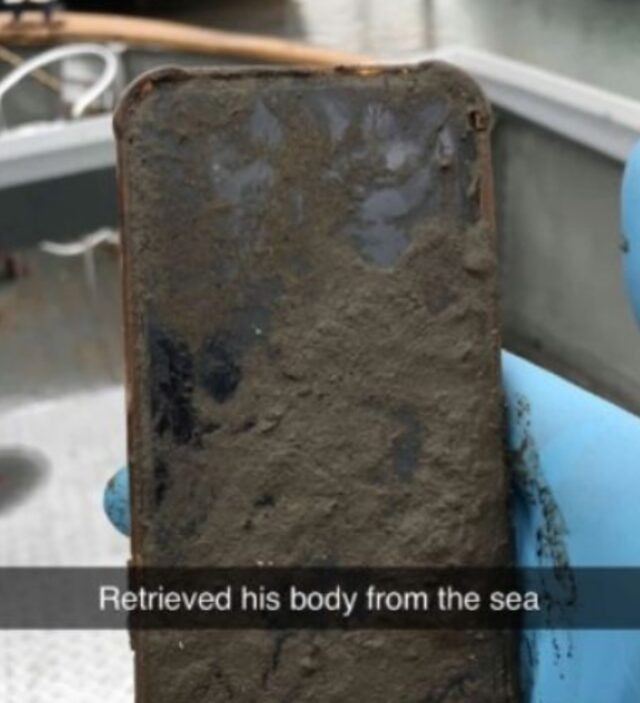 Günlerce su altında kalan iPhone X bir mucizeye imza attı! - Resim: 1