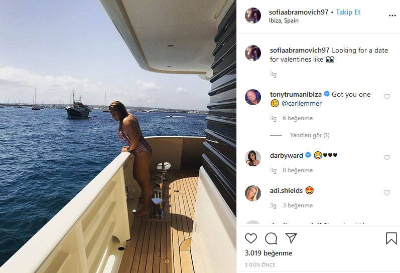 Rus milyarder Abramovich'in kızı Sofia'dan ilginç paylaşım - Resim: 1