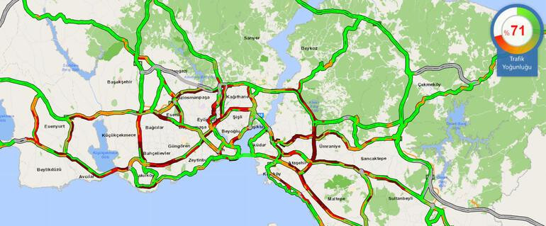 Dikkat: İstanbul'da Trafik Yine Felç Oldu! - Resim: 1