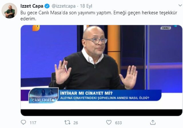 İzzet Çapa Deniz Akkaya'ya dayanamayıp programı bıraktı - Resim: 1