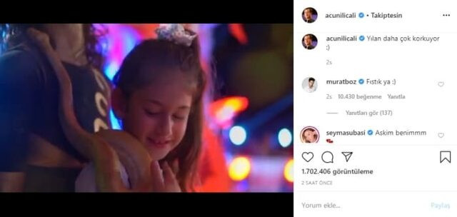 Acun Ilıcalı'nın paylaşımına Şeyma Subaşı'dan yorum! - Resim: 1