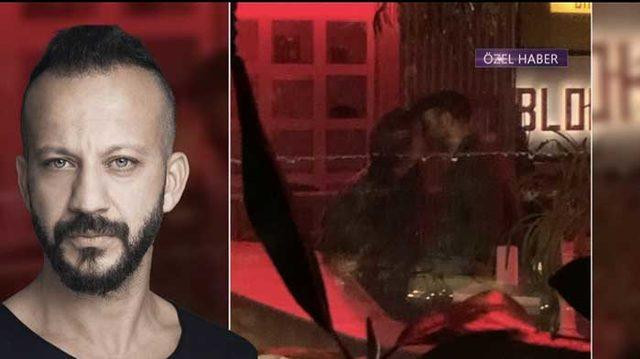 Rıza Kocaoğlu Sevgilisi ile Dudak Dudağa Kameralara Yakalandı - Resim: 1