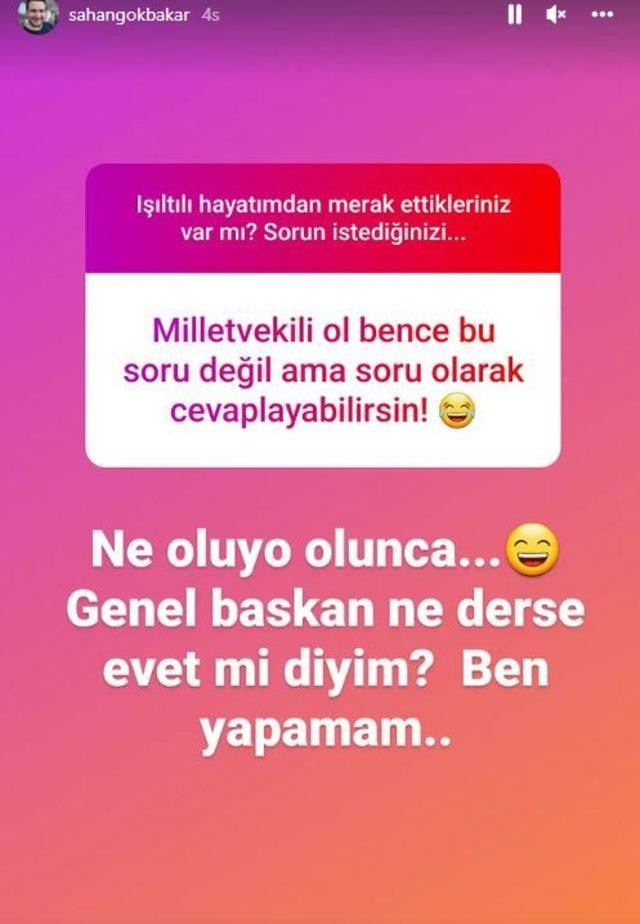 Şahan Gökbakar'dan Seçime Gir Milletvekili Ol Diyenlere Yanıt - Resim: 1