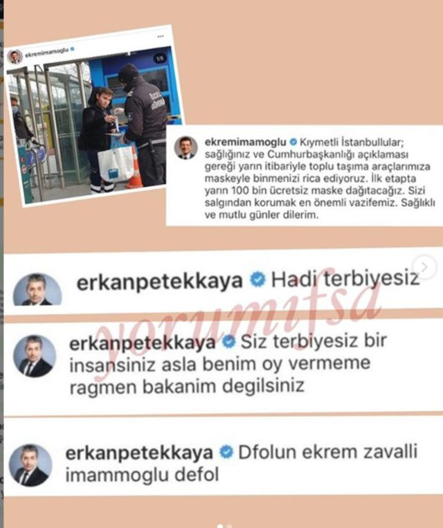 Erkan Petekkaya'dan Ekrem İmamoğlu'na şok: Hadi terbiyesiz.. - Resim: 1