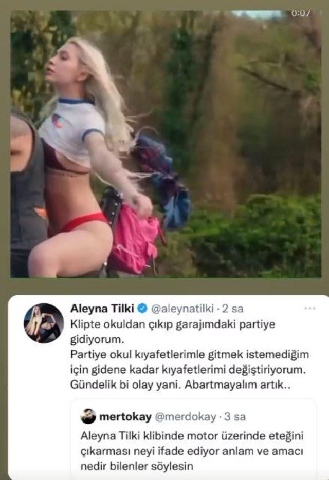 Aleyna Tilki'den Klibine Gelen Eleştirilere Yanıt: Abartmayalım Artık - Resim: 1
