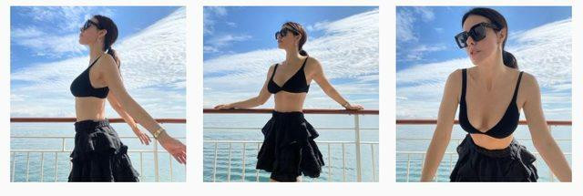 Defne Samyeli'den Olay Yaratan Panama Pozları - Resim: 1