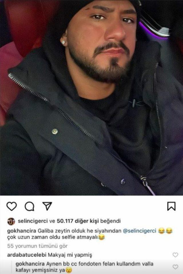 Gökhan Çıra'nın Fotoğrafına Flaş Yorum: Makyaj mı Yapmış? - Resim: 1