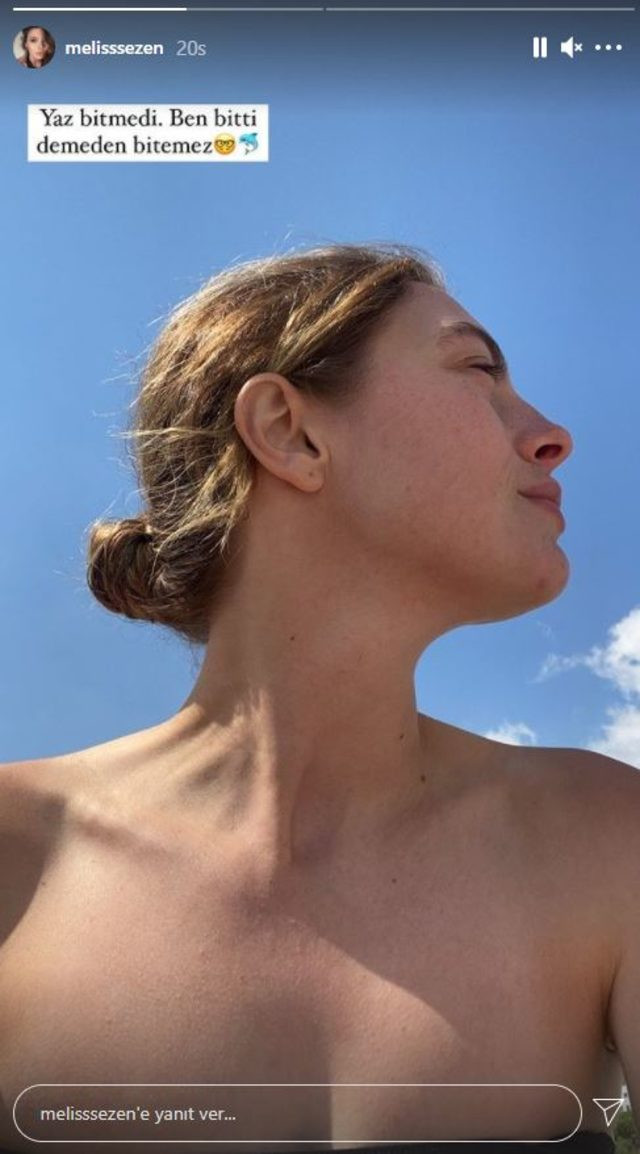 Sadakatsiz'in Derin'i Melis Sezen'den Yaza Devam Pozu! - Resim: 1