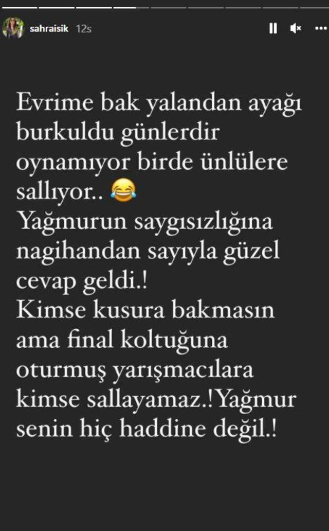 Sahra Işık Survivor Evrim'i Hedef Aldı: Yalandan Ayağı Burkuldu - Resim: 1