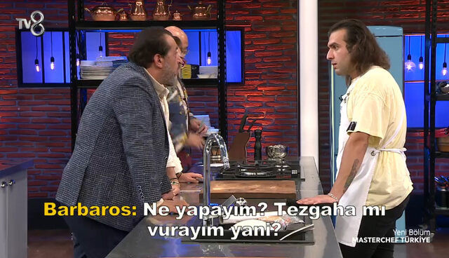 Masterchef'te Barbaros tabağı lavaboya bıraktı, Mehmet Yalçınkaya çıldırdı - Resim: 1