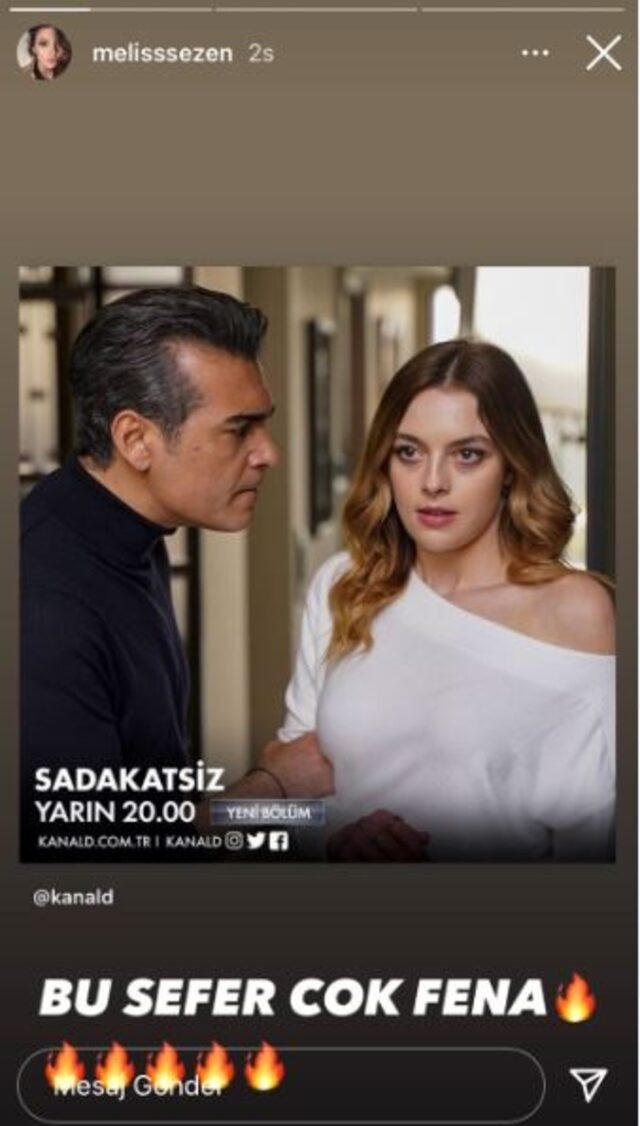 Sadakatsiz'in Derin’i Melis Sezen Paylaşımıyla Merak Uyandırdı - Resim: 1