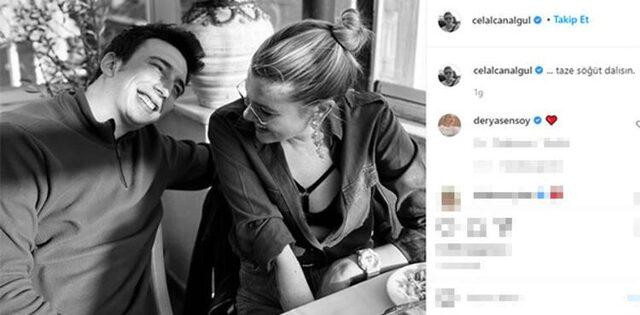 Derya Şensoy ile Celal Can Algül Aşklarını İlan Etti - Resim: 1