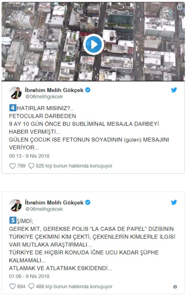 Melih Gökçek'ten La Casa De Papel için bomba iddia: Ali Koç'a suikast... - Resim: 4