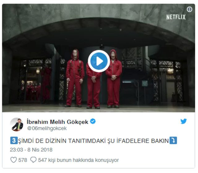 Melih Gökçek'ten La Casa De Papel için bomba iddia: Ali Koç'a suikast... - Resim: 3