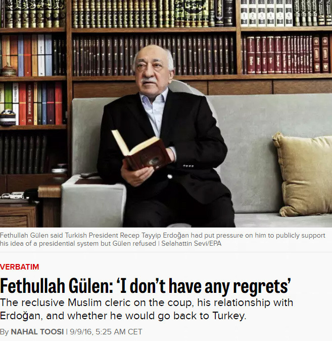 FETÖ elebaşı Gülen: Hiç bir pişmanlığım yok! - Resim: 1