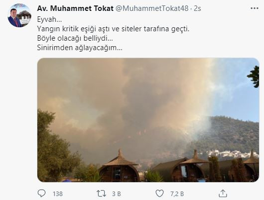 Milas Belediye Başkanı Tokat: Yangın Kritik Eşiği Aştı Sinirimden Ağlayacağım - Resim: 1