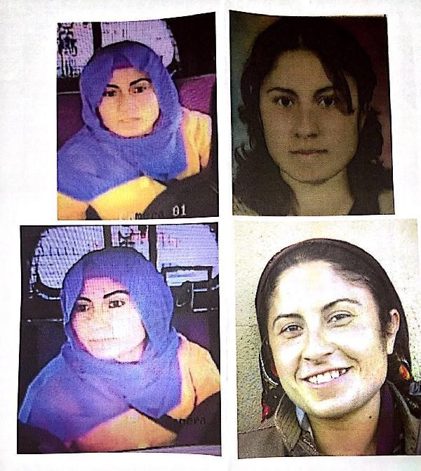 Adana'da PKK'lı kadın teröristin bombayı patlama anı görüntüsü ortaya çıktı - Resim: 1