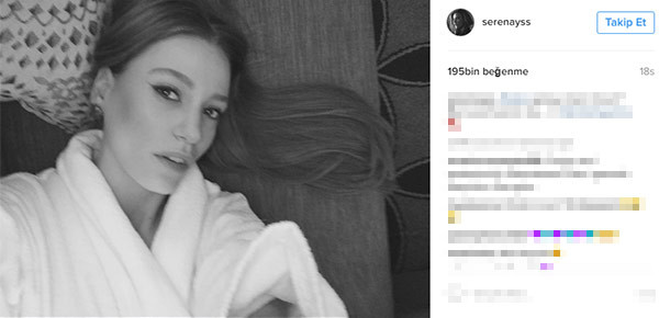 Serenay Sarıkaya'nın olay paylaşımı - Resim: 1