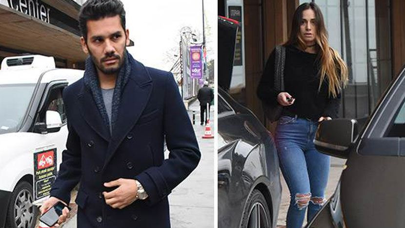 Rüzgar Çetin'in panik anları! Kız arkadaşıyla markette... - Resim: 1