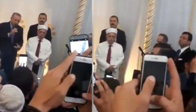 Erdoğan ve İmamoğlu Cuma namazını aynı safta kıldı - Resim: 1
