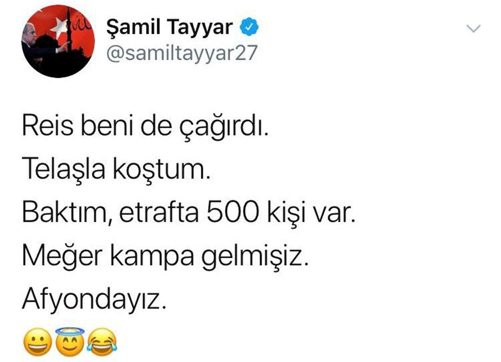 AKP'li vekil Şamil Tayyar son istifalarla nasıl dalga geçti? - Resim: 1