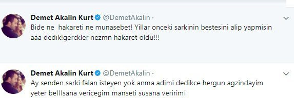 Demet Akalın’dan Emre Kaya’ya büyük tepki! - Resim: 1