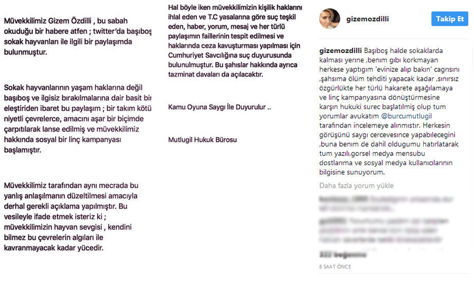 Gizem Özdilli’nin çağrısına ölüm tehditi - Resim: 1