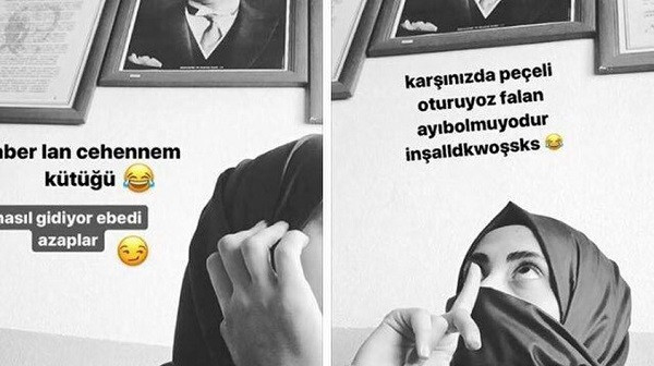Atatürk'le ilgili skandal paylaşımlar yapan öğrenciye soruşturma - Resim: 1
