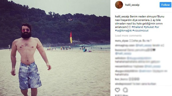 Halil Sezai'nin hayrete düşüren yeni imajı - Resim: 1