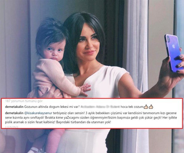 Demet Akalın'ın Volkan Demirel'in kızına yorumu sosyal medyayı karıştırdı - Resim: 1
