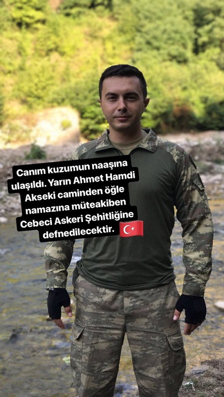 Şehit üsteğmen Oğuz Kaan Usta'nın kardeşinin yürek yakan paylaşımları - Resim: 2