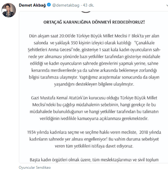 Demet Akbağ'dan TBMM'deki skandala tepki - Resim: 1
