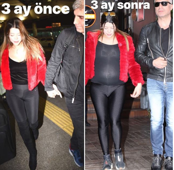 Özcan Deniz'in eşi Feyza Deniz 3 ay sonra yine aynı kıyafetle! - Resim: 1