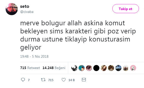 Merve Boluğur pozlarıyla alay konusu oldu - Resim: 1