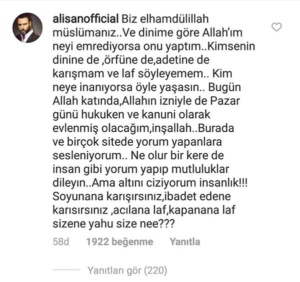 Alişan yorumlara ateş püskürdü - Resim: 2