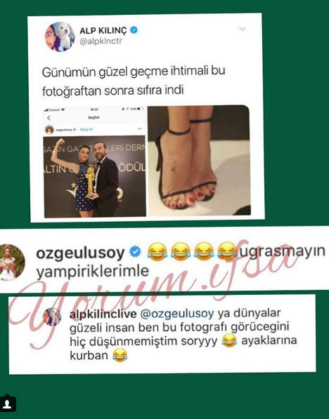 Özge Ulusoy'un ayak parmakları olay oldu - Resim: 1