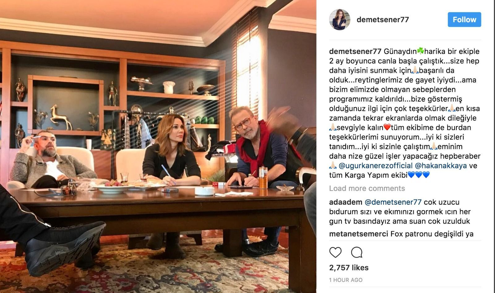 Demet Şener'e reyting şoku: FOX o programı da yayından kaldırdı - Resim: 1