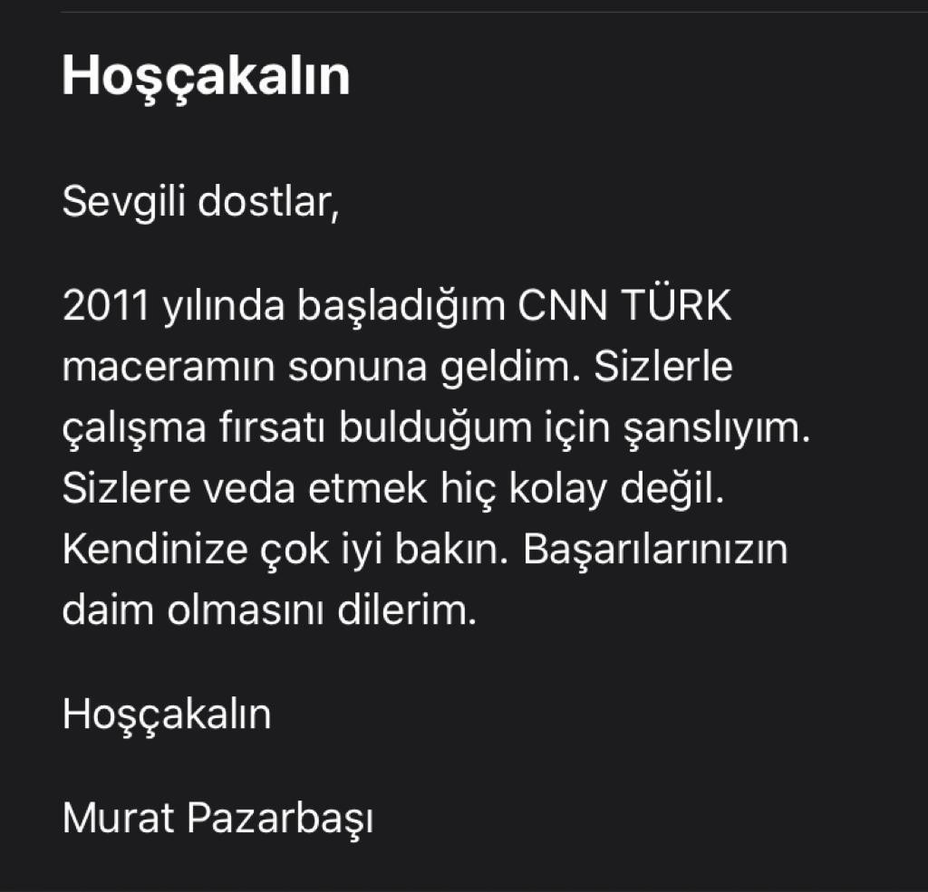 9 yıldır görevdeydi! CNN Türk'te flaş ayrılık - Resim: 1