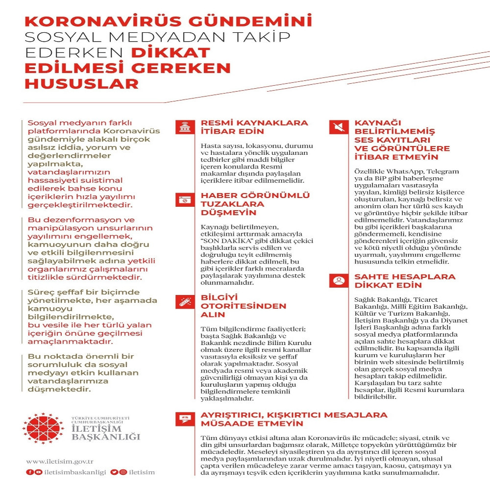 İletişim Başkanlığından flaş açıklama: Haber görünümlü tuzaklara... - Resim: 1