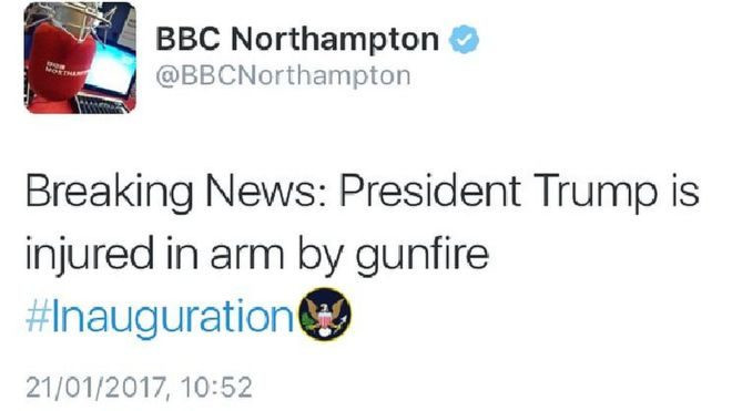BBC’nin Trump vuruldu tweet’i ortalığı karıştırdı - Resim: 1