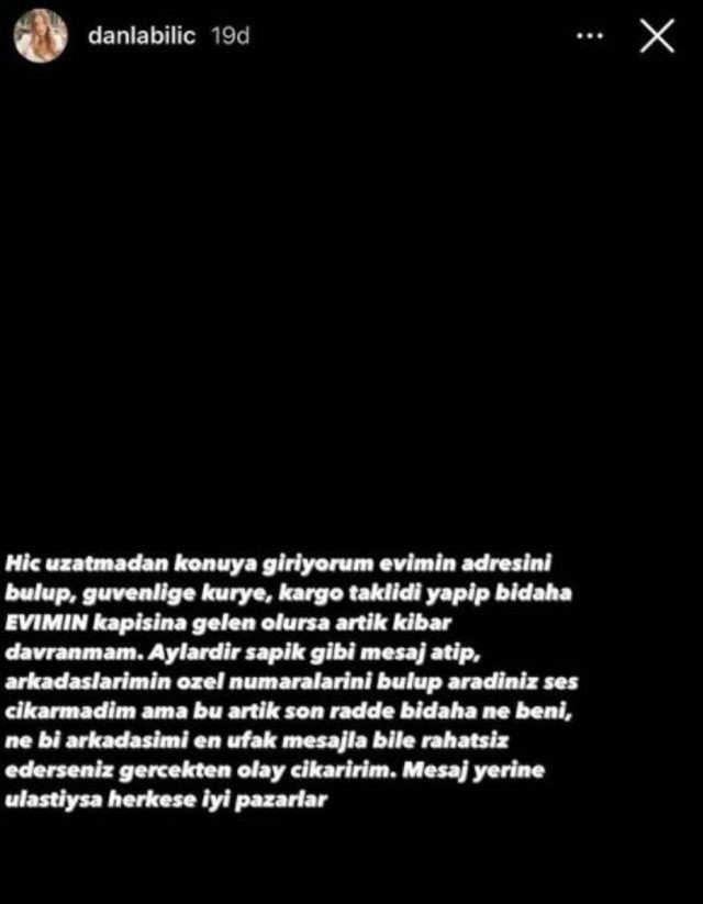 Danla Bilic Ateş Pükürdü! Aylardır Sapık Gibi... - Resim: 1