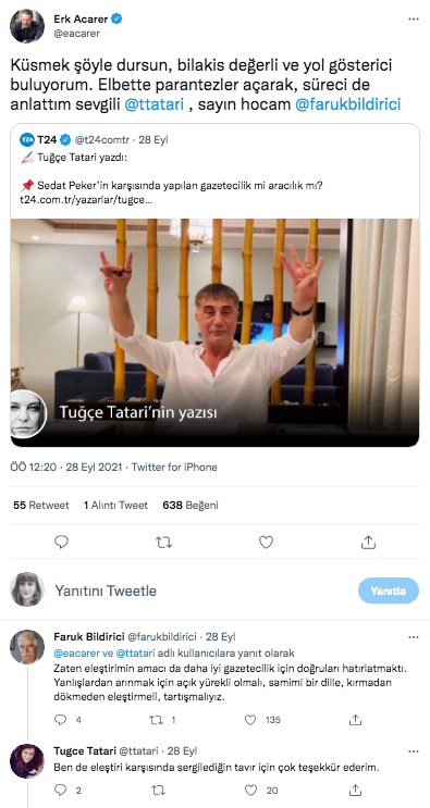 Erk Acarer, Kendisini Savunan Sedat Peker'e Teşekkür Etti - Resim: 6