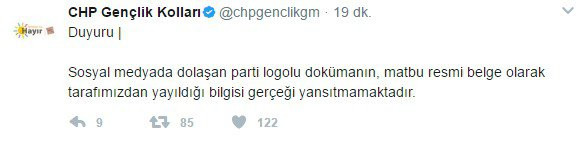 Son Dakika... CHP'den flaş açıklama: Adımıza sahte genelge yapıldı! - Resim: 1