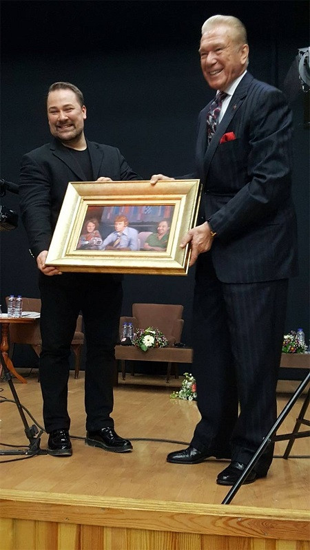 Ünlü ressamdan Uğur Dündar'ı yıllar öncesine götüren tablo - Resim: 2