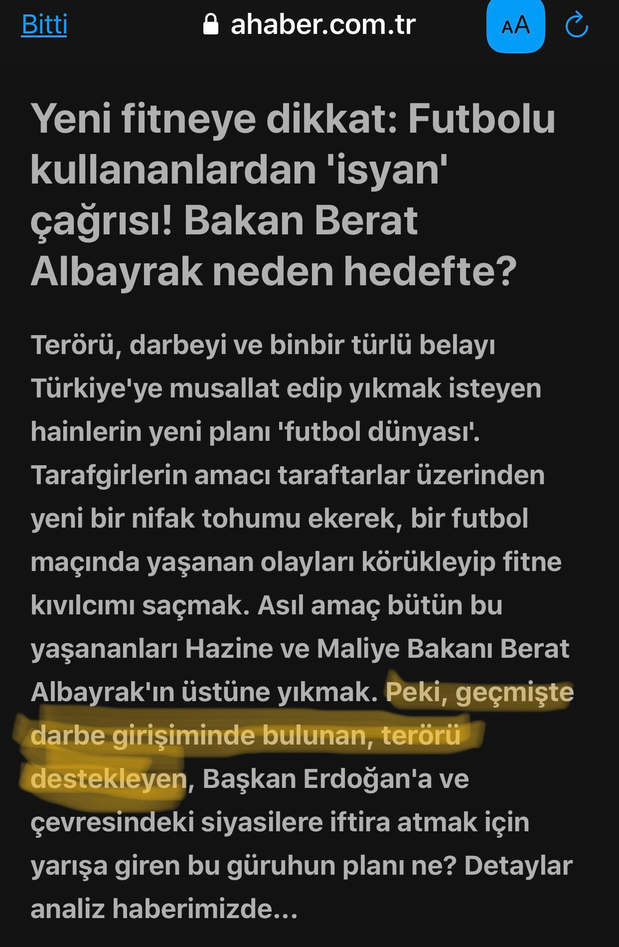 Fenerbahçe ve A Haber arasında Berat Albayrak kavgası - Resim: 3